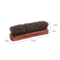 1Set Horsehair Shoe Brush Shine Kit Shoe Polish Kit Leather Shoe Cleaning Brush Shoe Dust Remover Shoe Brush. 