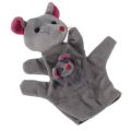 Grey Mouse Hand Puppet Finger Puppets. 