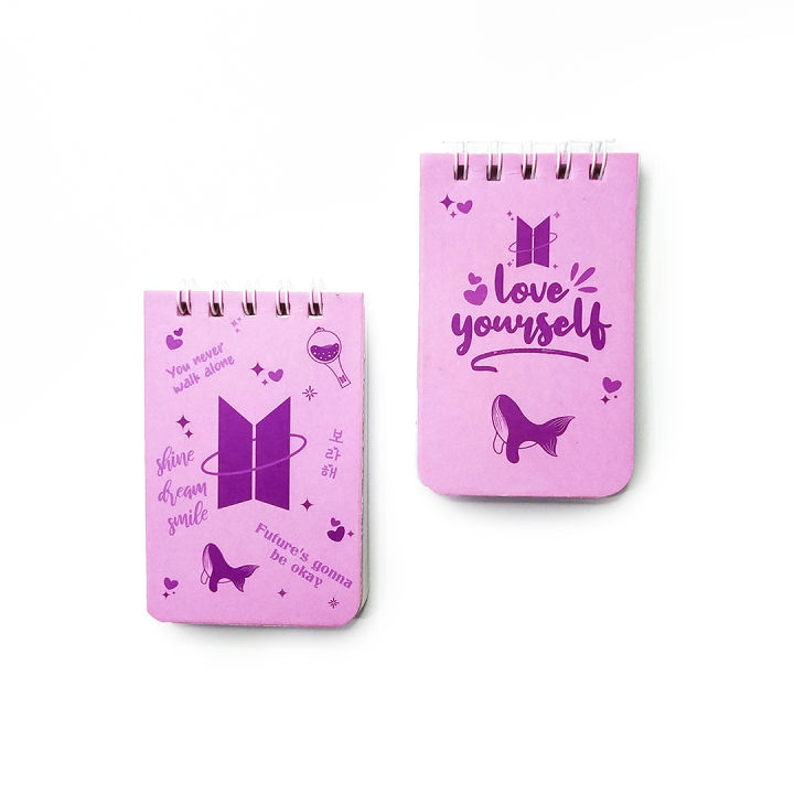 BTS%20Themed%20Mini%20Spiral%20Notepads%20%7C%2050-60%20Sheets%20%7C%20Pocket%20Notepads%20%7C%20Love%20Yourself%20&%20BTS%20Motivational%20Quotes%20%7C%20BTS%20ARMY%20Merch%20-%20Image%204