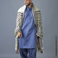 Shawl For Men & Boys | Boski Yellow Tharri / Wadera Shawl. 