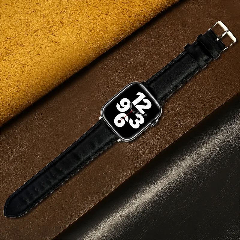 Leather strap For Apple watch band 8 Ultra 7 49mm 45mm 41mm 44mm 40mm 42mm 38mm Smartwatch wristband bracelet iWatch 6 SE 5 4 3 Daraz.pk