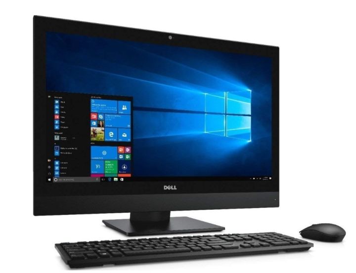Optiplex 7450 All-In-One System - Core I5 7th Generation - 2GB GDDR5 Graphics Card - Ram 16GB DDR4 - 512GB NVME M2 SSD - WIFI, WEBCAM - Black - Non-Genuine Base