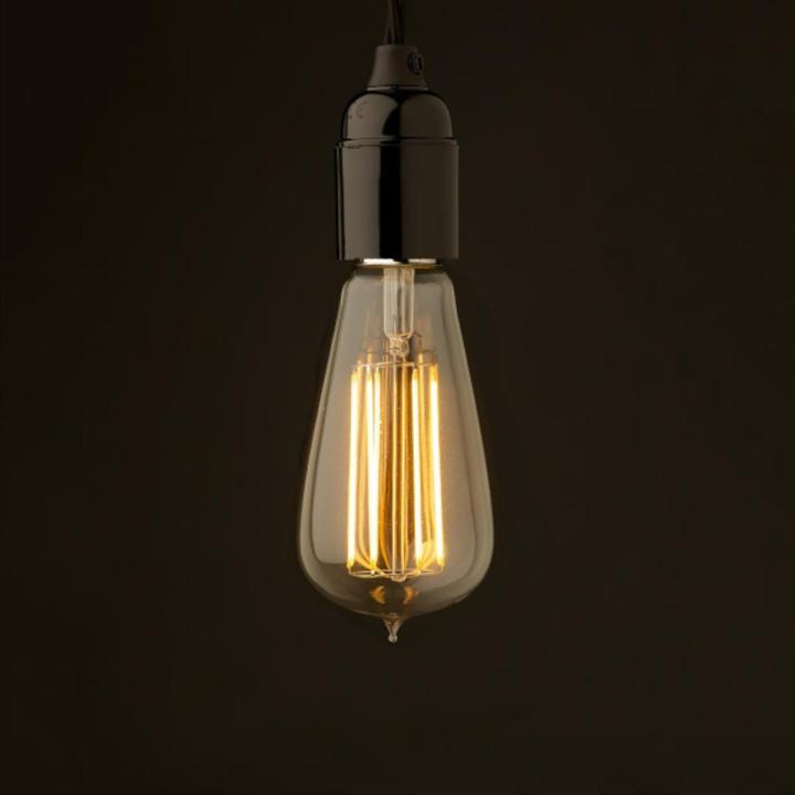 4W Filament Vintage Bulb | ST64 | E27 Holder For Home Decor | Ceiling Hanging Lights | Chandelier | Pandent Light | Wall Lights | Edison Bulb