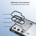 For Nubia Red Magic 9 Pro Case Transparent Protector with Soft Frame and Hard Armor Shell for Redmagic 9 Pro+ Plus Back Cover. 