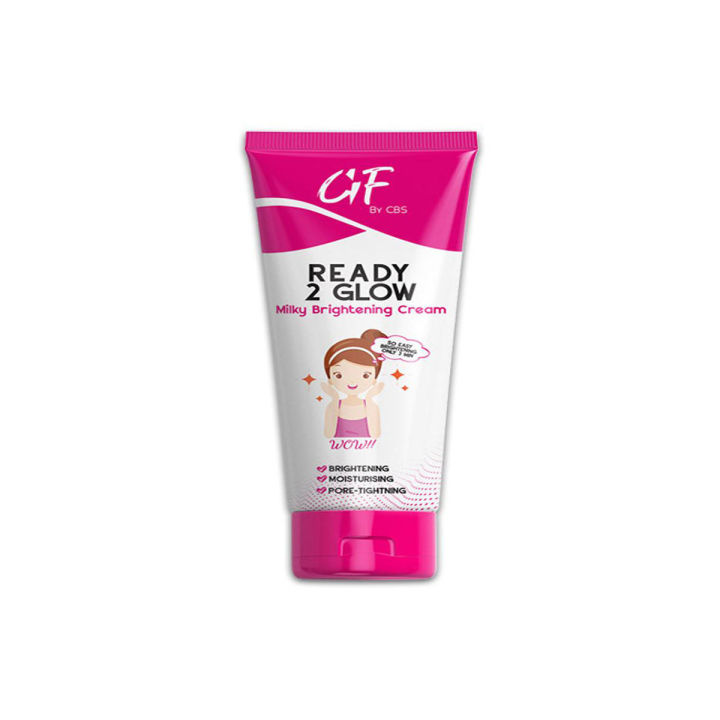 Glamorous Face Ready 2 Glow Cream , Milky Cream - Contain Vitamin C - Moisture Replacment
