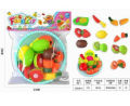 Beautiful Fruits and Vegetable Slice Set in Bucket for Kids. 