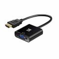 VGA To HDMI Converter with Sound 1080P HD for Camera, Laptop, Audio Video Cable. 