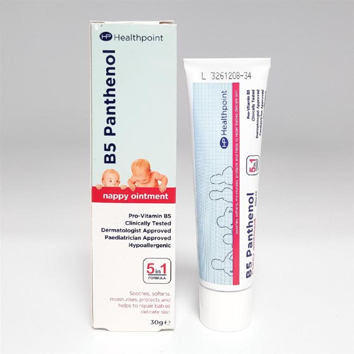 Healthpoint B5 Panthenol Nappy Ointment With Pro-Vitamin B5 for Daily Use, 30g