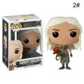 9cm PVC Jon Snow Daenerys Grogon Game of Thrones Funko Action Figure Bauble Gift. 