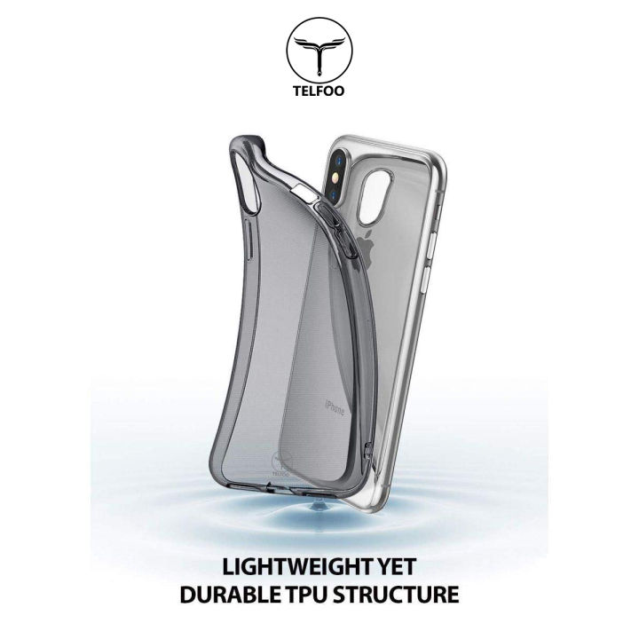 Apple Iphone X/XS (5.8) – TELFOO Transparent Case - Crystal Clear Cover Compatible With IPhone X/XS.