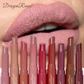 BataBata 12 Color Matte Lipstick Nude Pink Matte Solid Lip Gloss Long Lasting Velve Red Tinted Balm 24 Hours Waterproof Makeup LipSticks. 