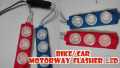 Bike Motoway Flasher LED multipurpose light atmosphere Light. 