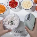 Chopper Food Processor, 2000 ML Cup Food Processor, Press Start Quick Operation, 3-Blade Double Layer Thickening Transparent Bowl is Safe and Reliable Kitchens Best Food Chopper.. 