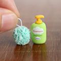Cute 1/12 Scale Mini Shampoo Washball for Barbies OB11 Doll Miniature Dollhouse Bathroom Decoration Accessories Toy. 