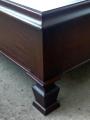 Low Height Center Table Ct5 - W54 X D36 X H14.5" - Dark Brown. 