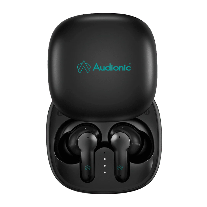Audionìc Airbud 550 Quad MIC ENC Earbuds, Gaming Mode, IPx4 Water Proof TWS Wireless Earbuds With 26 Hour Playtime Bluetooth Ear buds And Headphones