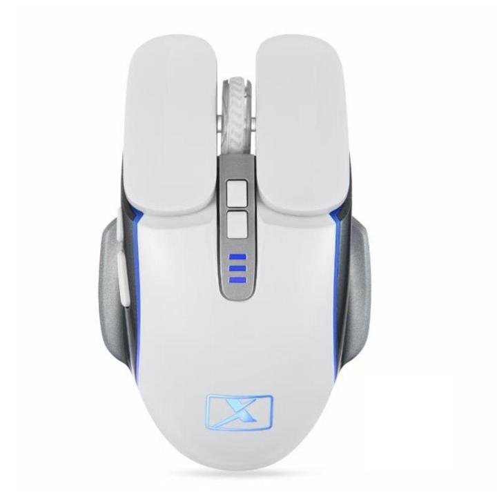 M215 Gaming Mouse Rechargeable Wireless Mouse 2400 DPI Ergonomic 6 Keys RGB LED Mouse For Laptop Computer