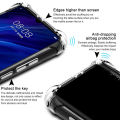 Huawei P30 Soft Silicone TPU Transparent Back Cover With Camera Protection. 