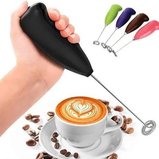 Multipurpose Handheld Coffee Beater | Battery Operated Coffee Beater | Coffee Whisk Mixer | Egg Beater | Frother | Foamer | Portabl Mini Handle Stirrer | Drink Mixer (ZM Collection)