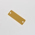 5pcs 13x38mm Handmade Labels For Clothing Custom Laser Engraved Tags Sewing Product Labels Gold Stainless Steel Metal Labels. 