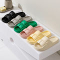 EVA Home Slippers Women, Summer Sense of Luxury, Bathroom Bath, Non-slip Couple, Thick-soled Indoor Petal Sandals, Men. 