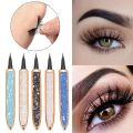 2in1 Self-adhesive Magic Bling Glitter Liquid Eyeliner Fast Dry Lash Glue Waterproof Liner Pen Long-lasting Eye Makeup Tools. 