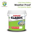 Subrang Classic Weather Sheet Paint For Exterior Walls (Weather Proof) All Colors Available | 3.64 Liters Gallon. 