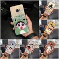 Waterproof Silicone Phone Case For Samsung Galaxy Xcover4/SM-G390 Anti-knock Protective TPU Graffiti Cartoon Durable. 