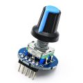 EC11 Rotary Encoder Module Brick Sensor Development Round Audio Rotating Potentiometer Knob Cap. 