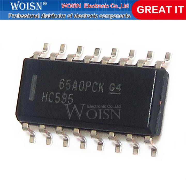 10pcs SN74HC595DR 74HC595DR 74HC595 SOP-16