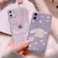 Transparent Cute Big-eared Dog Phone Case For iPhone 13 12 11 Pro Xs Max X Xr 7 8 Plus 12 13 Mini Shockproof Silicone Back Cover. 