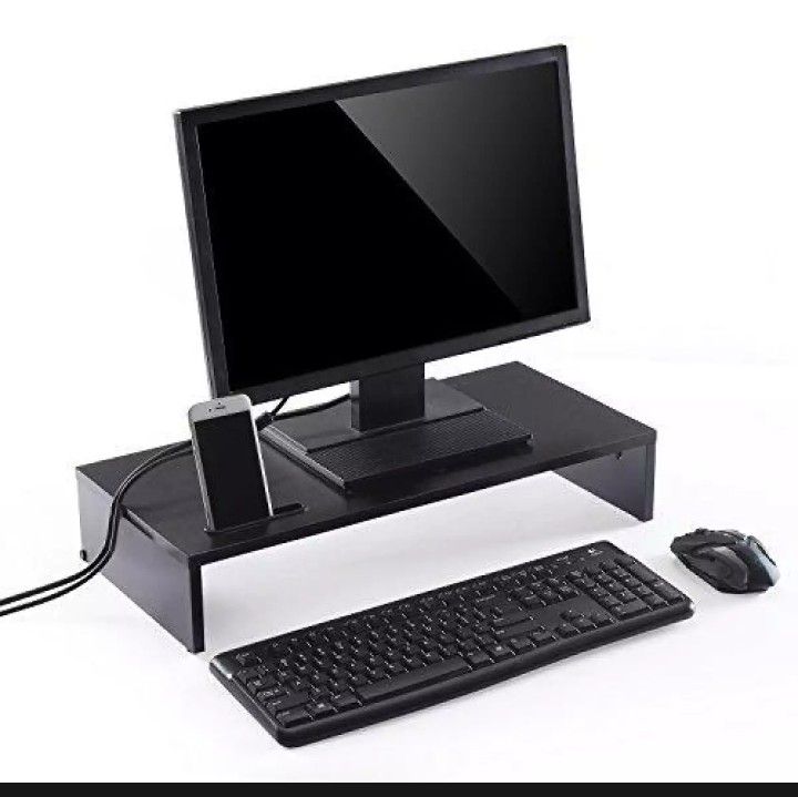 Monitor Stand Riser Desktop Storage Organizer Stans For PC Laptop Computer