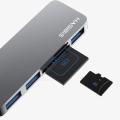 Hagibis ( Manufacturer for Xiaomi Mi ) USB C Hub 5 in 1 Type C to SD/TF Card Reader USB 3.1 HUB Adapter high speed for MBook Air Pro Huawei Xiaomi Samsung. 