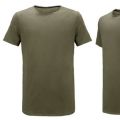 Plain Army Green Tshirt Half Sleeve Tee Top t shirt Plain T-Shirt Round Neck tshirt For Mens. 