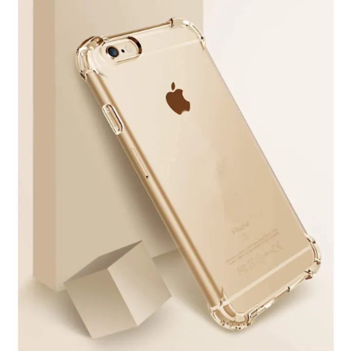 Iphone%206%20OR%206S%20Airbag%20Case%20Anti%20Shock%20and%20Anti-Scratch%20Resistant%20Clear%20View%20Transparent%20Silicone%20Back%20Cover%20-%20Image%202