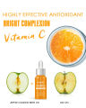 Dr Rashel Vitamin C Serum for Face Brightening & Anti-Aging Dry Skin Oily Skin Glowing Face acne scars - Vitamin C Face Serum Before Makeup for face Whitening with Hyaluronic Acid - 50ml. 