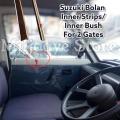 Suzuki Bolan Carry HiRoof Window Inner Strips/Inner Bush 2pc For 2 Gates. 