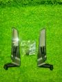 Wing Mirror For Bike  125/70/YBR (Imported) Fancy Side Mirror For Bike Folding Mirror For Bike Aerodynamic Mirror For Motorcycle. 