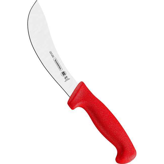 TRAMONTINA (BRAZIL) 6" HIGH CARBON STEEL SKINING KNIFE WITH POLYPROPELENE HANDLE