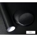 150cmx30cm 3D Carbon Fiber Vinyl Film Waterproof Car Wrap for Motorcycle Auto Styling  Car Accessories. 