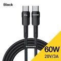 【Maroon Aeeioi】Essager 100W USB C To Type C Cable USB-C PD Fast Charging Wire Cord For Macbook Samsung Xiaomi Type-C USBC Cable 3M Charger. 