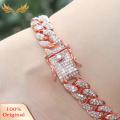Super Charm Bracelet Fine Workmanship Cuban Link Chain Men Bracelet. 