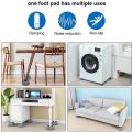 4 PCS Anti Vibration Feet Pads Rubber Mat SlipStop Silent Universal Washing Machine Refrigerator Furniture Fixed Raiser Dampers Stand Professional Process. 