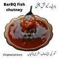 Bar b q Fish chatney bbq chatni 250gram Bar B Q Fish Sauce Homemade chat patti bbq fish chatnee-Barb q sauce 250gm -organic fresh home made taste of bbq sauce -dippit bbq  sauce -250gm packing. 