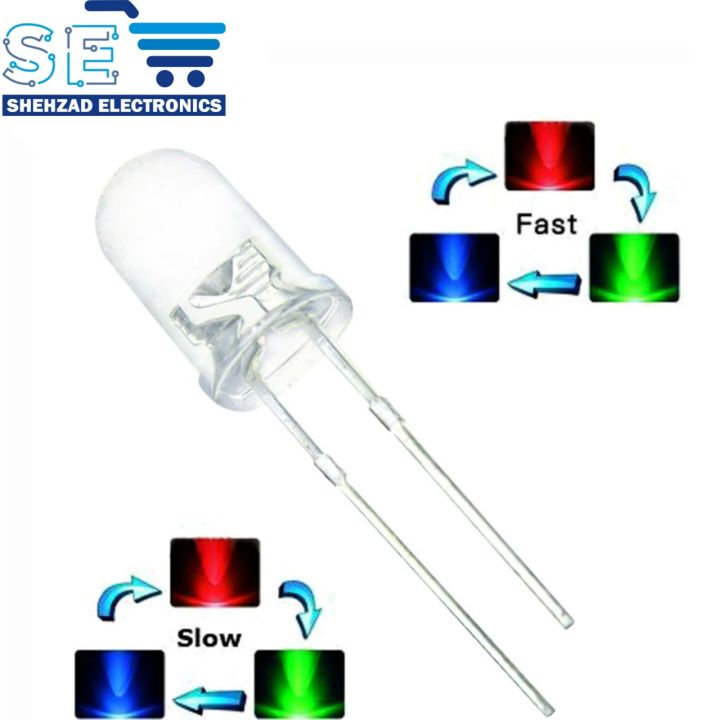 10PCS%205/10%20mm%20LED%20Fast/Slow%20RGB%20Flash%20Red%20Green%20Blue%20Rainbow%20Multi%20Color%20Light%20Emitting%20Diode%20Round%20LED%20Full%20Color%20-%20Image%207