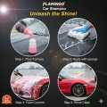 Flamingo Ultra Shine Foam Wash & Wax Shampoo 500ML | Car & Bike Cleaner | High Gloss Finish ⭐. 