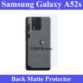 Samsung Galaxy A52s Matte Protection Soft Skin Sheet Soft Film Back Protector For Samsung Galaxy A52s. 