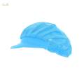 Chef Hat Mesh Food Service Baker Cap Waiter Cap for Commercial Multipurpose Blue Full Mesh. 