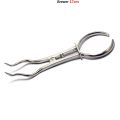 Endodontic Rubber Dam Brewer Clamp Forceps Dental Dam Clamp Placement Pliers 17 cm. 