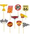 CAR Theme Birthday Props 10Pcs CAR Birthday Decoration Items | CAR Props for Kids CAR Theme Birthday Decorations Birthday Photobooth Props for Kids by Karachi Decor. 